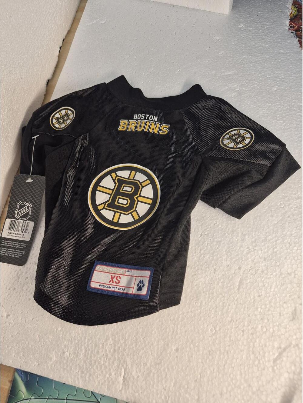 Boston Bruins Premium Pet Gear Jersey XS
